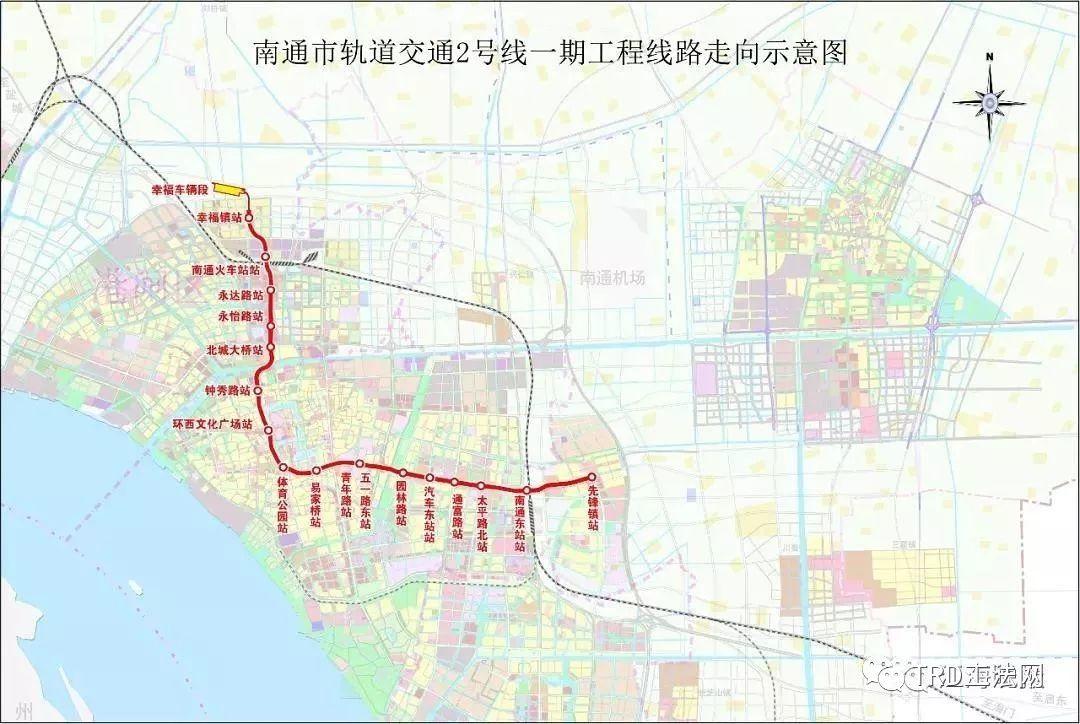 南通轨道交通2号线汽车东站站TRD工法应用