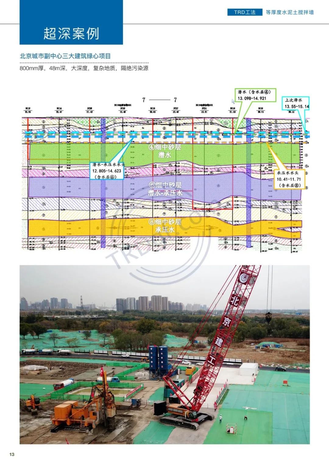 苏州德泓建设TRD工法工程案例