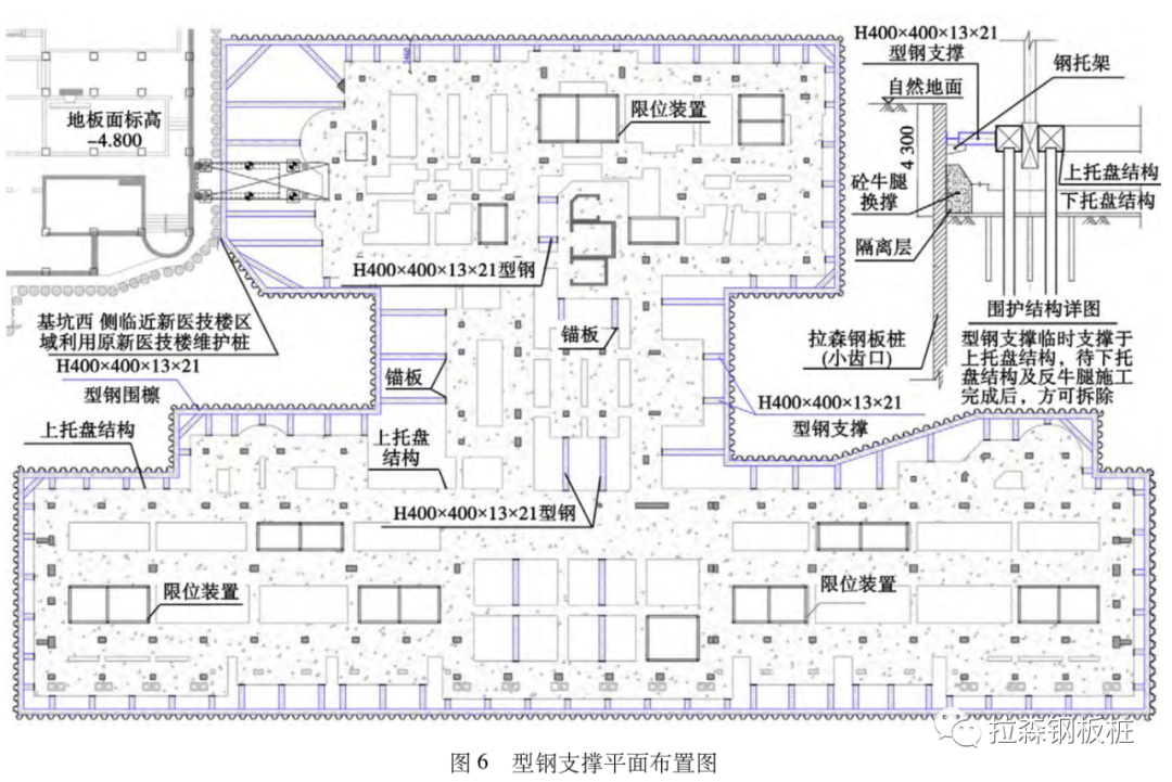 软土地基文物建筑正下方基坑支护设计与实践