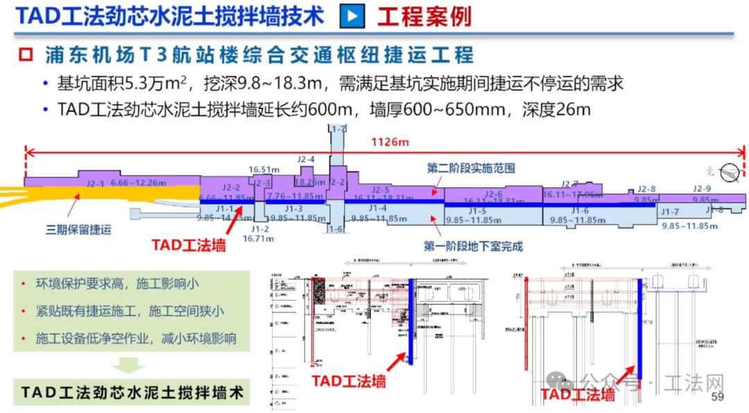 TAD工法在大型机场交通枢纽工程的应用研究